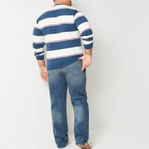 Arizona Advance Flex 360 Big  and Tall Mens Straight Leg Relaxed Fit Jean 54x32 - Picture 2 of 6